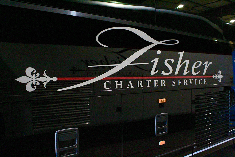 fisher charter bus