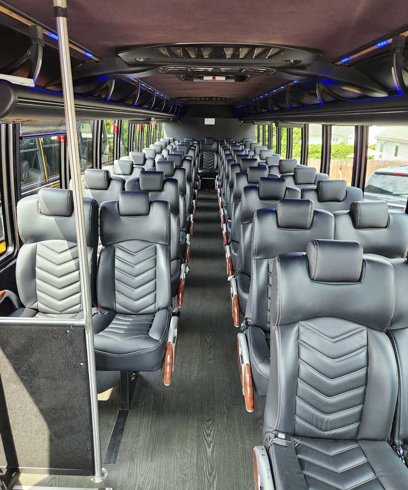 Image of a private bus